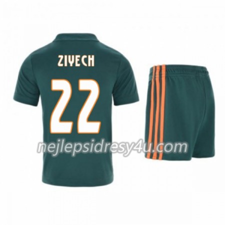Fotbalový Dres AFC Ajax Hakim Ziyech 22 Dětské Venkovní 2019/20